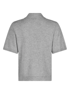 Neo Noir Gracie Knit Polo T-shirt, , 36*Dame T-Shirts & Toppe