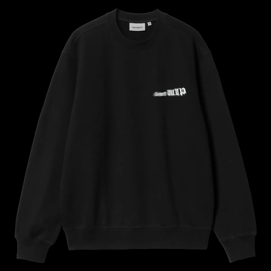 Discount Carhartt WIP Greatest Flicks Sweatshirt, , S Black