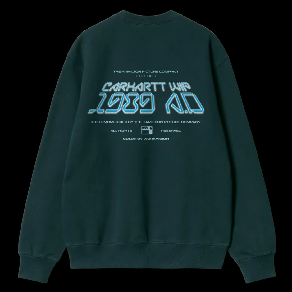 Carhartt WIP Greatest Flicks Sweatshirt, , S* Sweatshirts & Trøjer