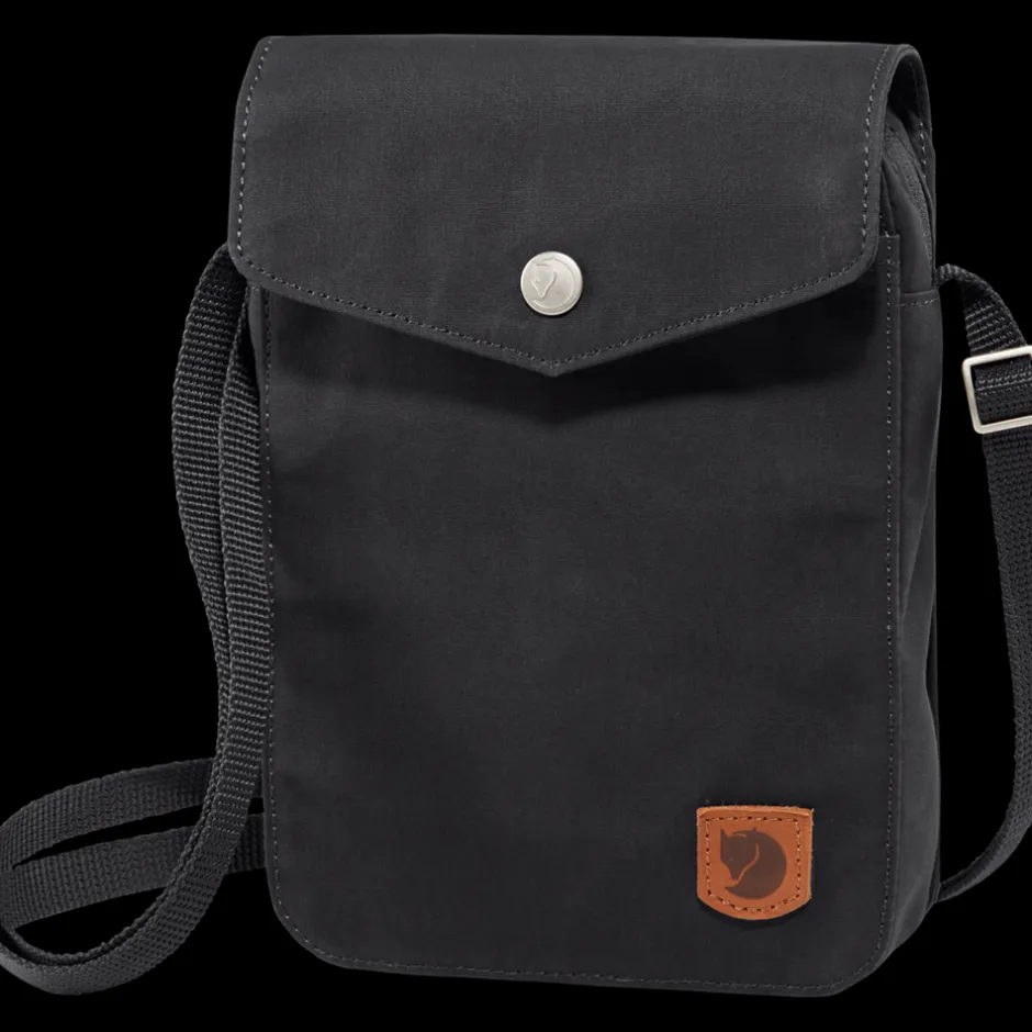 Best Fjällräven Greenland Pocket Skuldertaske, Black