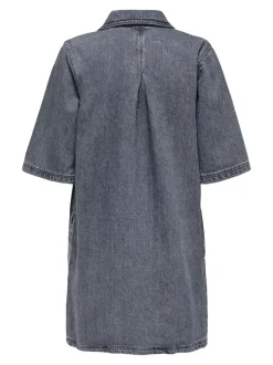 Online ONLY Gry Kjole, , S Grey Denim