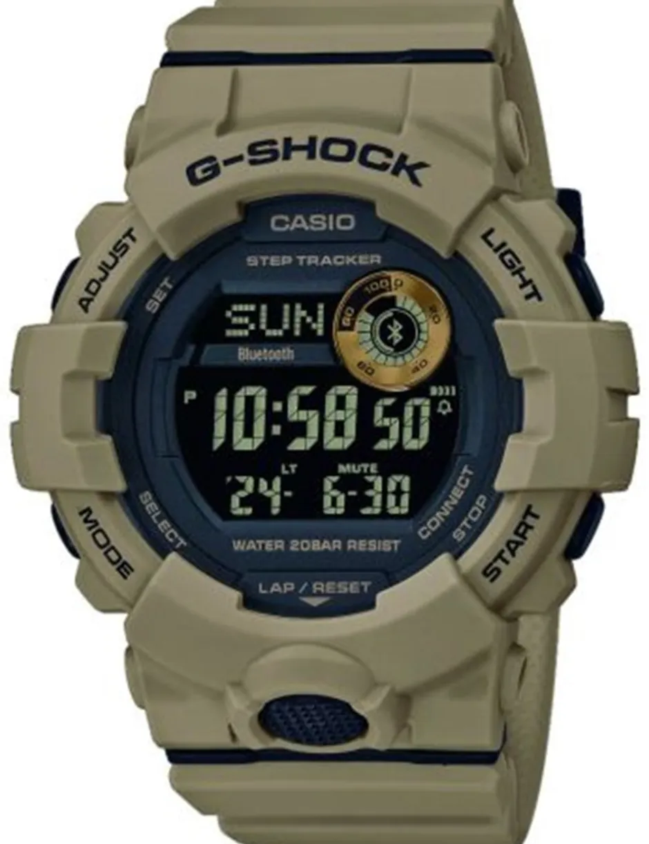 Clearance Casio G-Shock GBD-800UC-5ER Digitalur, , 49 mm Green/Steel