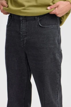 Solid Guled Jeans, , W38/L32 Grey Denim