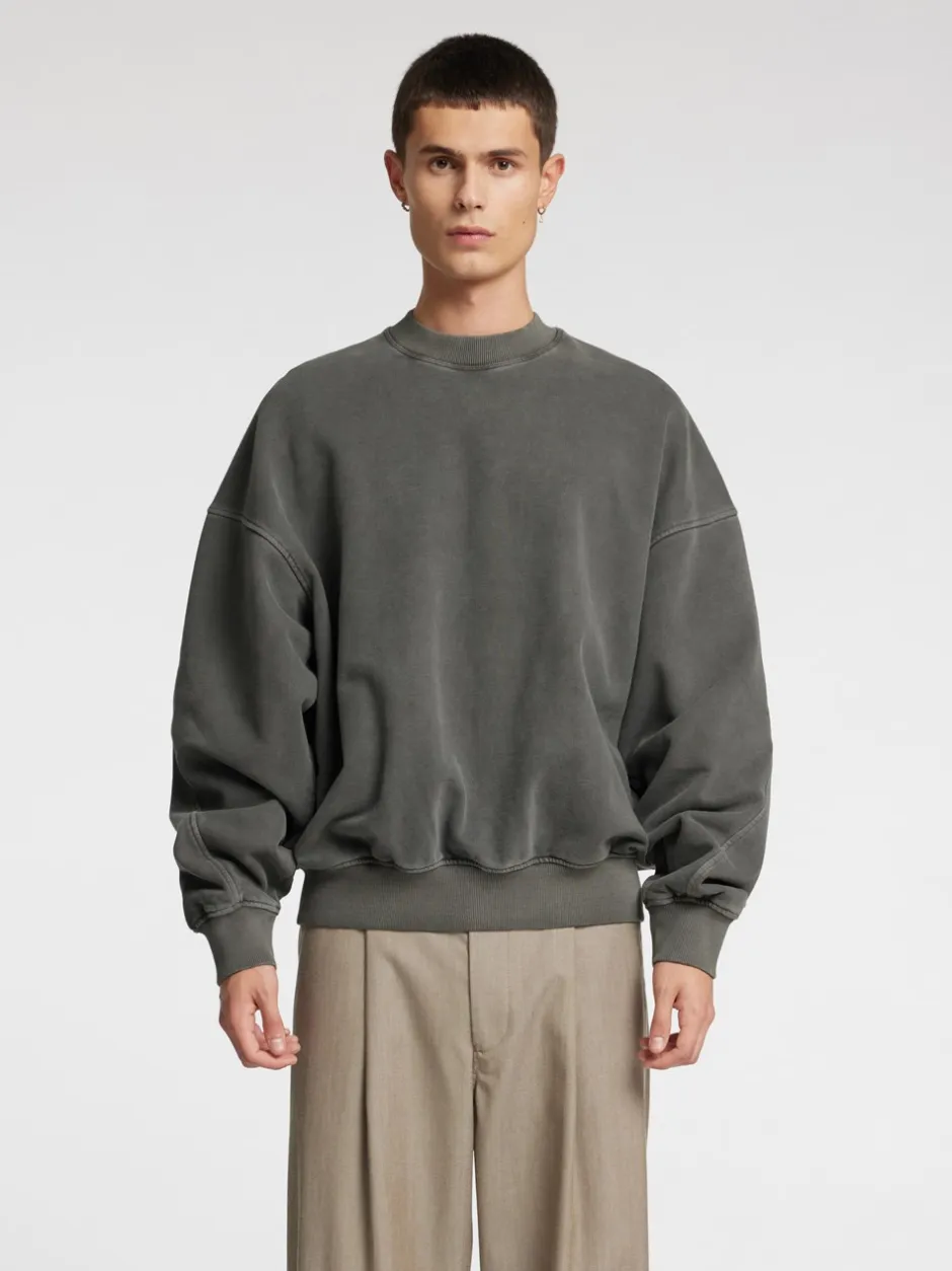 Hot Annarr Hackett Crew New Sweatshirt, , L Forged Iron