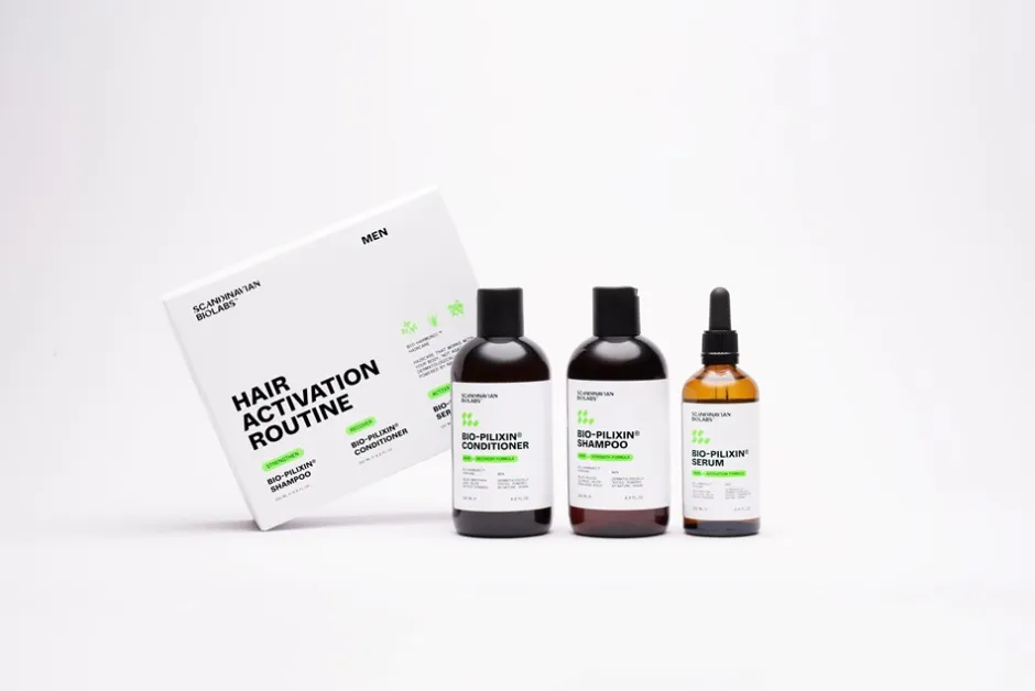 Scandinavian Biolabs Hair Activation Routine Gaveæske* Gaveæsker Til Ham|Hårpleje