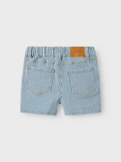 Online Lil' Atelier Halfdan Loose Shorts, , 122 cm Zen Blue Coconut Milk