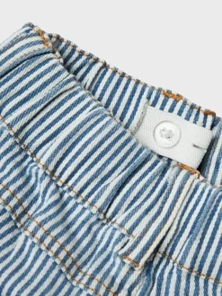 Online Lil' Atelier Halfdan Loose Shorts, , 122 cm Zen Blue Coconut Milk