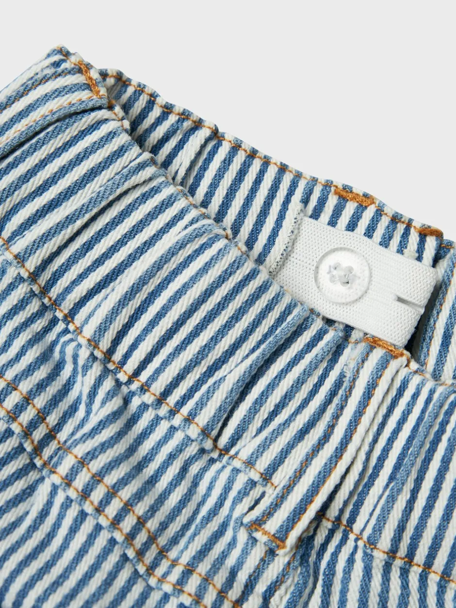 Online Lil' Atelier Halfdan Loose Shorts, , 122 cm Zen Blue Coconut Milk