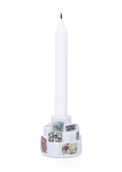 Hot Kähler Hammershøi Jul Gaver Lysestage, White With Deko