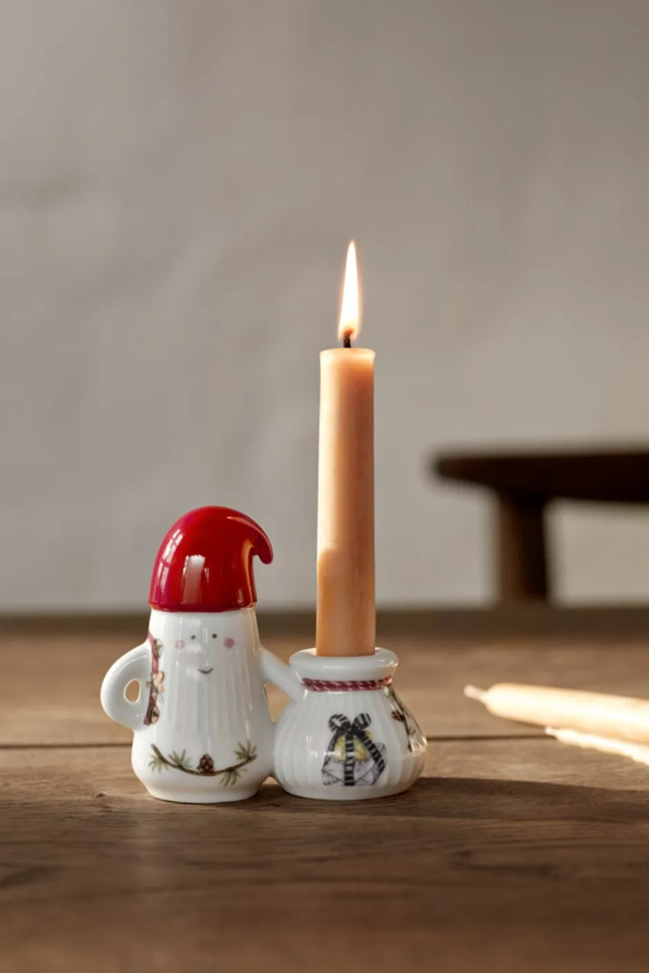 Kähler Hammershøi Jul Nissefar Lysestage,* Pynt & Interiør|Lysestager & Lys