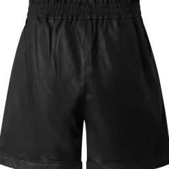 Outlet Depeche Hannah Lædershorts, , 42 Black