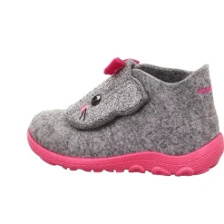Hot Superfit Happy Octi Hjemmesko, , 24 Hellgrau/Pink