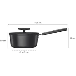 Fiskars Hard Face Kasserolle, 1,8 L