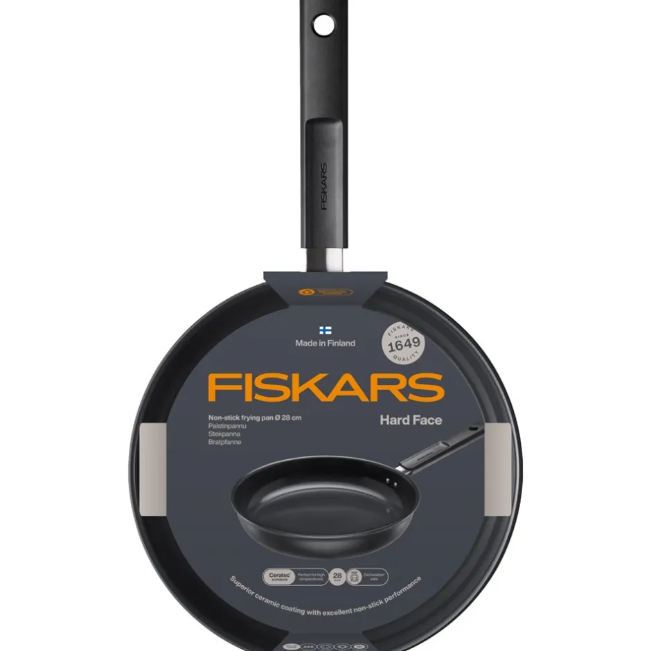 Fiskars Hard Face Stegepande, Ø28 cm* Gryder & Pander