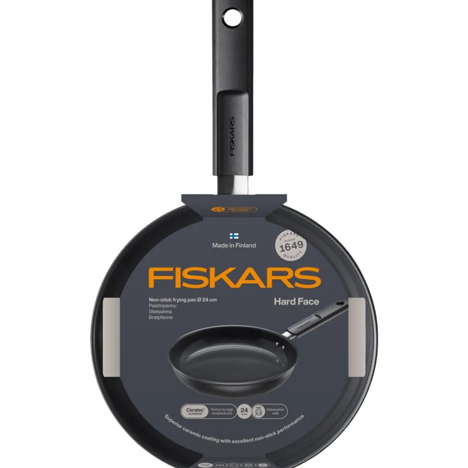 Fiskars Hard Face Stegepande, Ø24 cm* Gryder & Pander