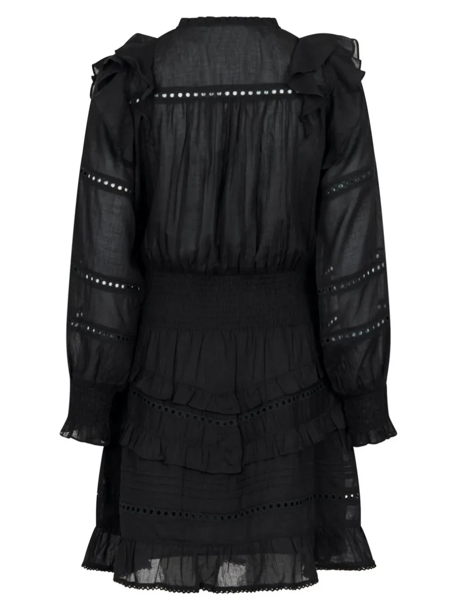 Discount Neo Noir Harmoni S Voile Kjole, , 40 Black