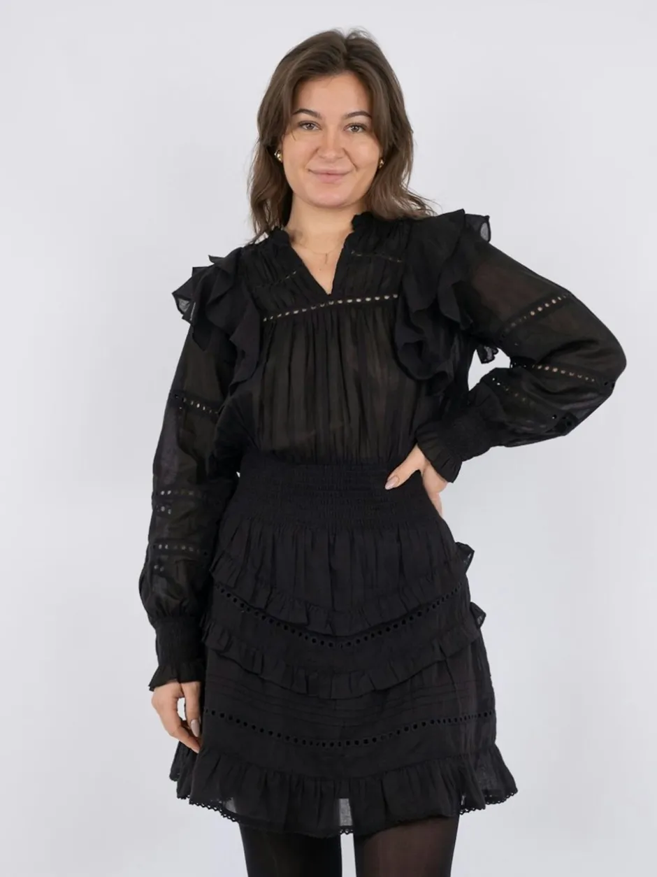 Discount Neo Noir Harmoni S Voile Kjole, , 40 Black