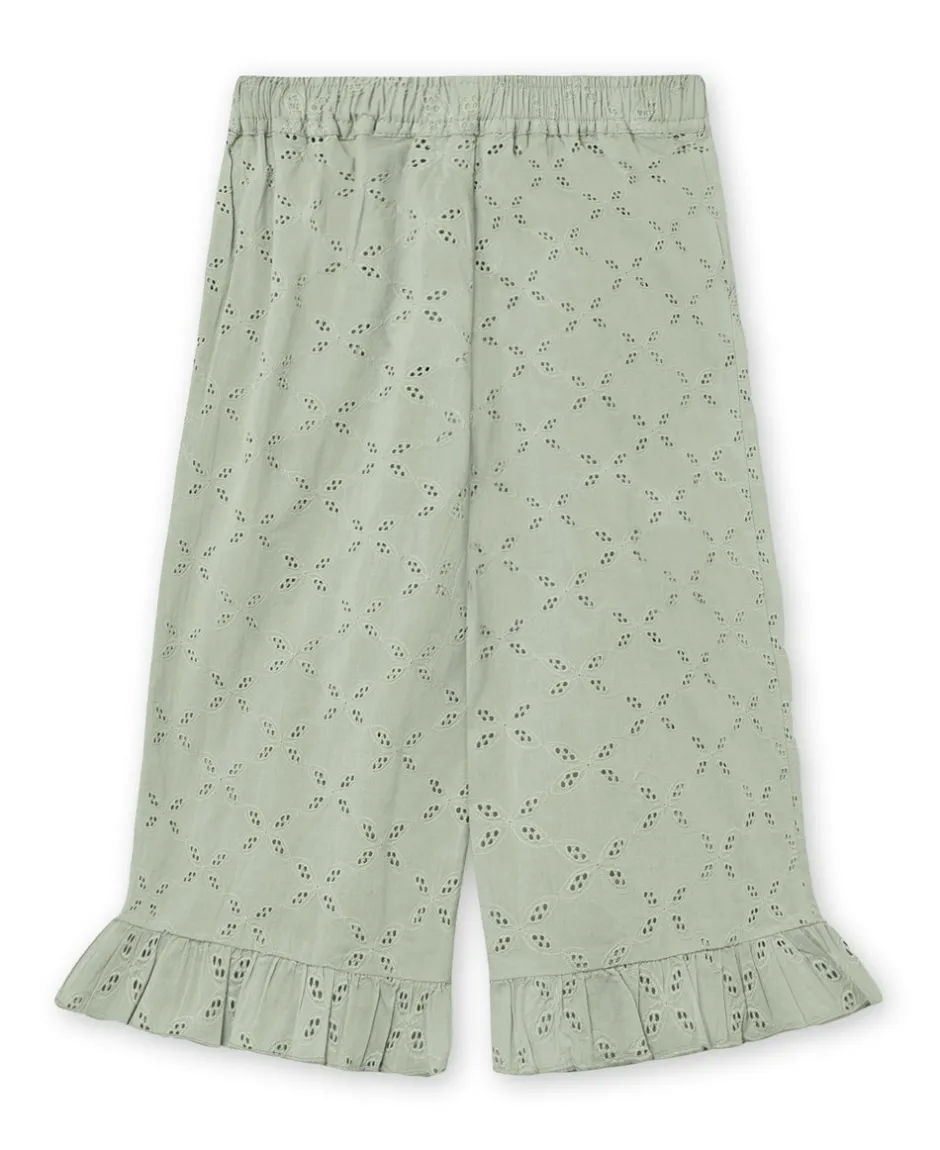 Fliink Harper Ruffle Bukser, , 104 cm Aqua Gray