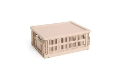 HAY Colour Crate Medium Plastiklåg,* Kurve & Andet Tilbehør