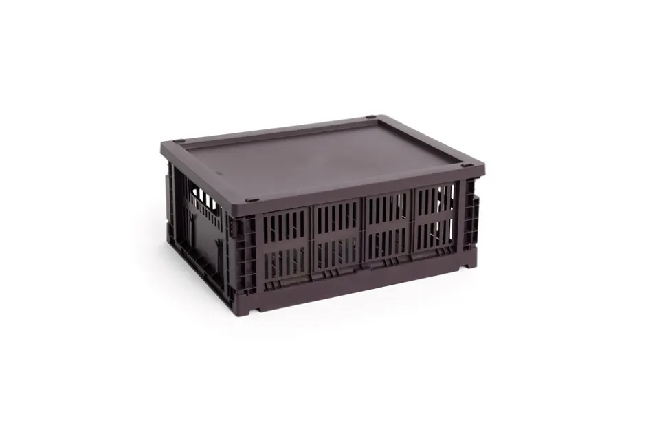 HAY Colour Crate Medium Plastiklåg,* Kurve & Andet Tilbehør