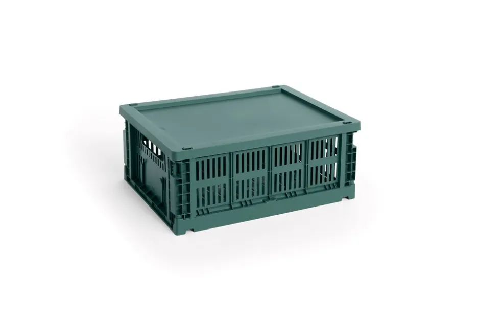 HAY Colour Crate Medium Plastiklåg,* Kurve & Andet Tilbehør