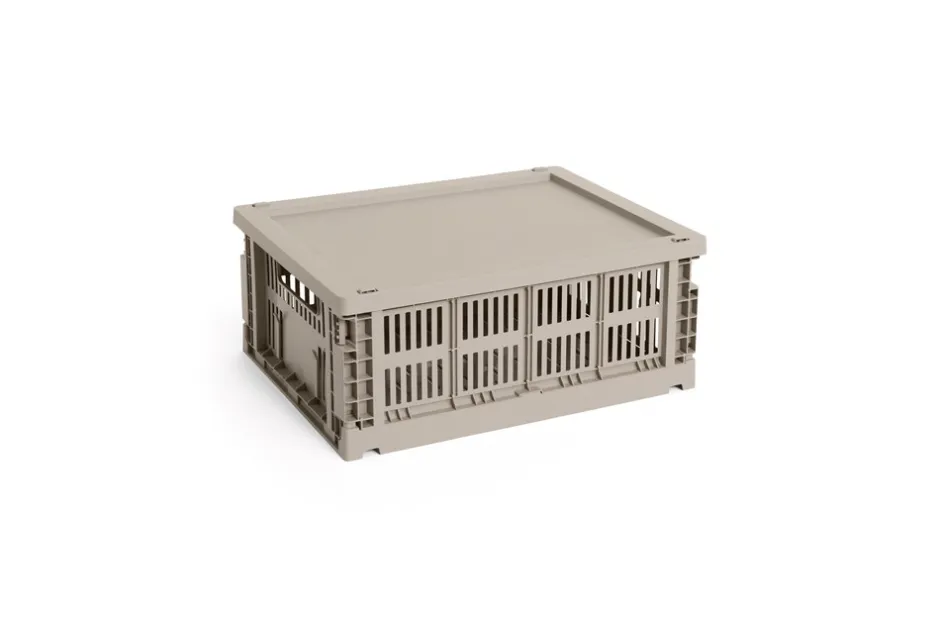HAY Colour Crate Medium Plastiklåg,* Kurve & Andet Tilbehør