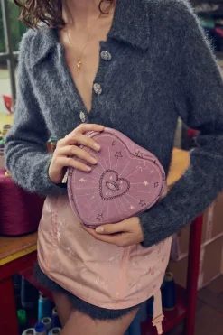 Maanesten Heart Makeuptaske, Purple Theatre Magic