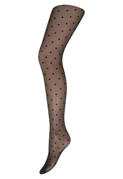 Hype The Detail Heart Tights, , S/M*Dame Strømper