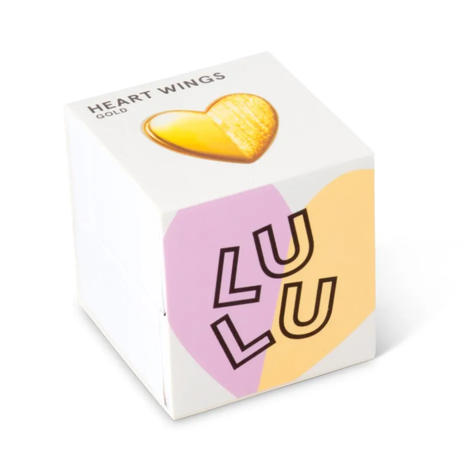 LULU Copenhagen Heart Wing Ørering,*Dame Øreringe
