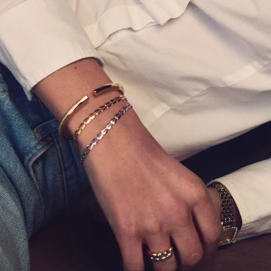 Sif Jakobs Jewellery Heartbeat Armbånd, , 18 cm*Dame Armbånd