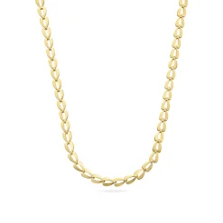 Sale Sif Jakobs Jewellery Heartbeat Halskæde, Gold Plated