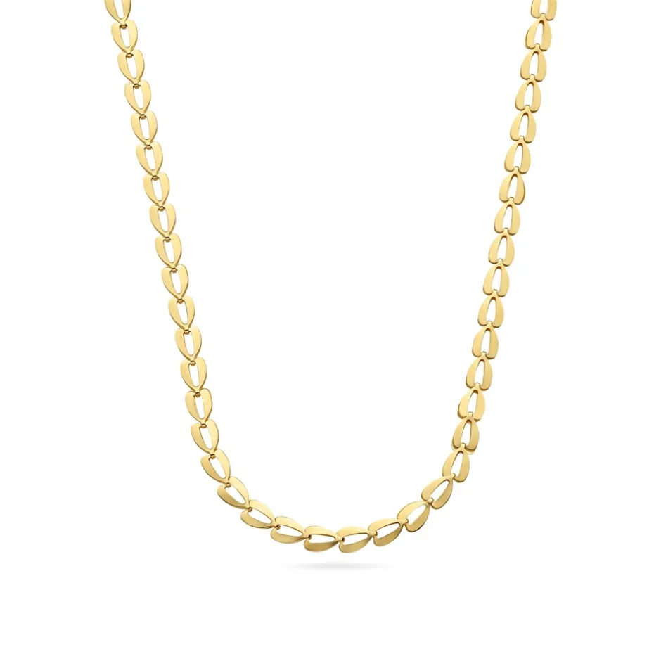 Sale Sif Jakobs Jewellery Heartbeat Halskæde, Gold Plated