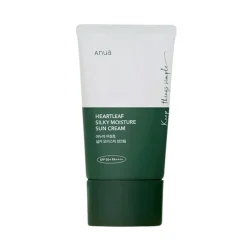 Anua Heartleaf Silky Moisture Sun Cream SPF50+ PA++++, 50 ml* Solbeskyttelse