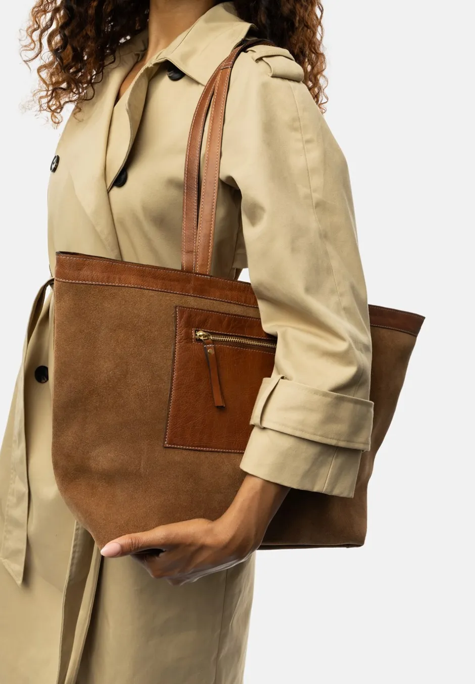 Sale Re:Designed Helia Shopper, Walnut
