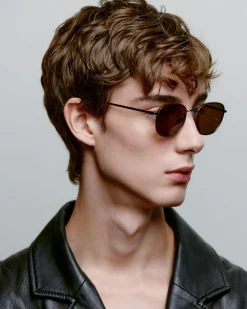 Discount A.Kjærbede Hello Solbriller, Matte Brown