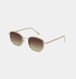 Discount A.Kjærbede Hello Solbriller, Matte Gold