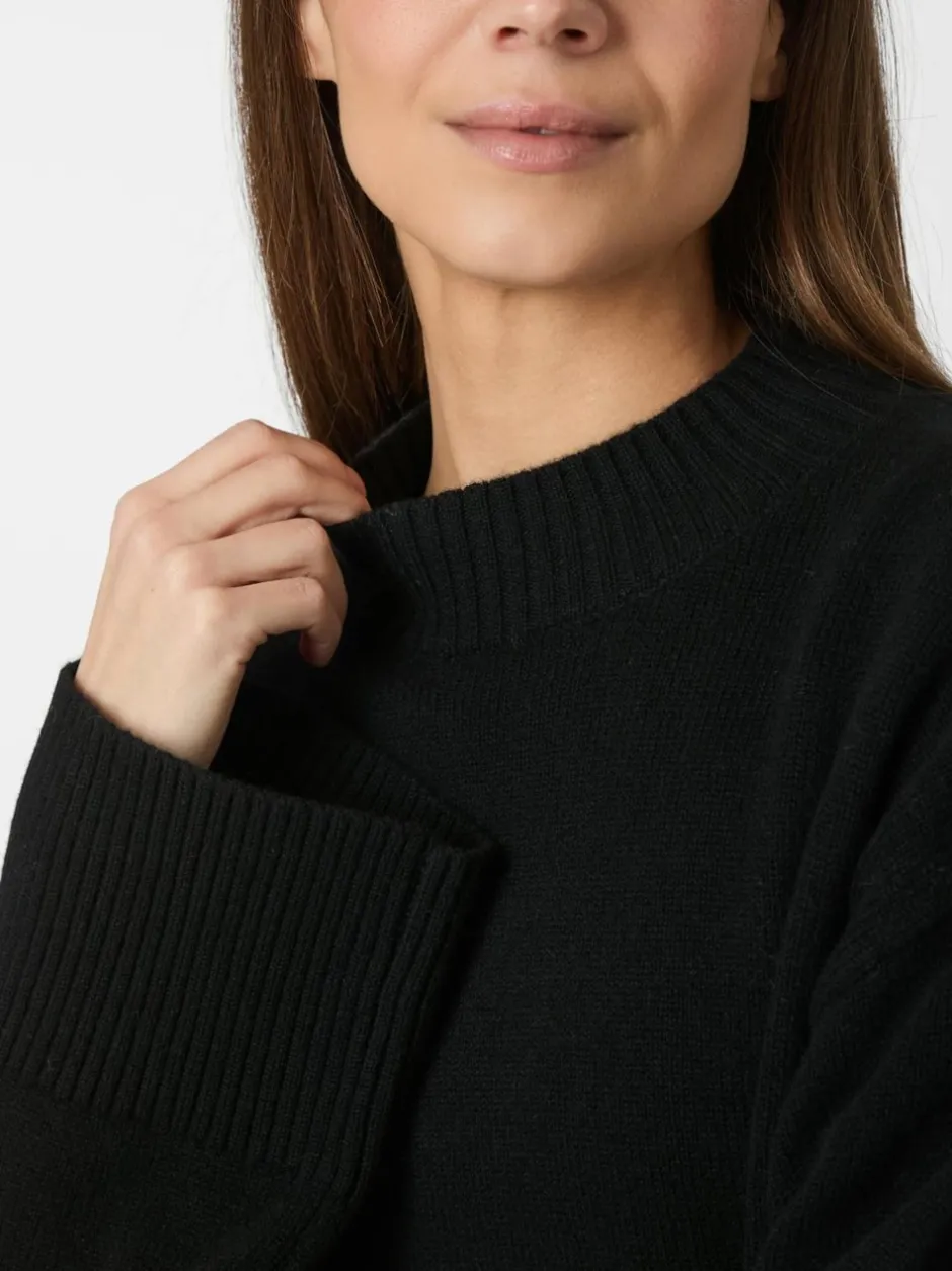 Outlet Neo Noir Hendrick Knit Striktrøje, , 40 Black
