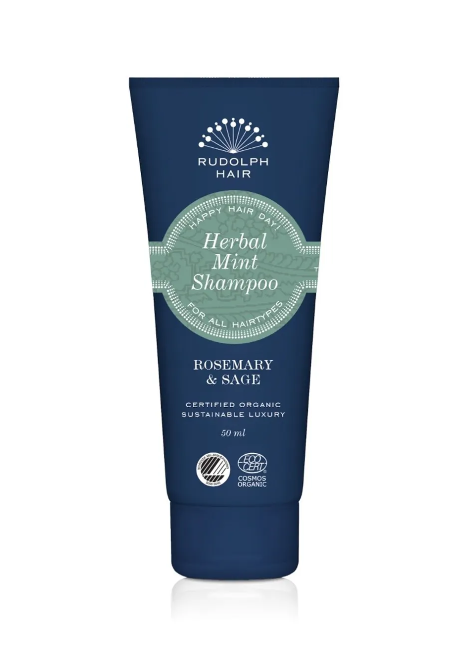 Rudolph Care Herbal Mint Shampoo, 50 ml* Hårpleje