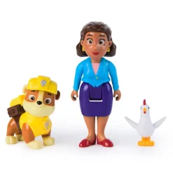 Sale Paw Patrol Hero Pup Mayor Goodway & Rubble Legetøjsfigurer