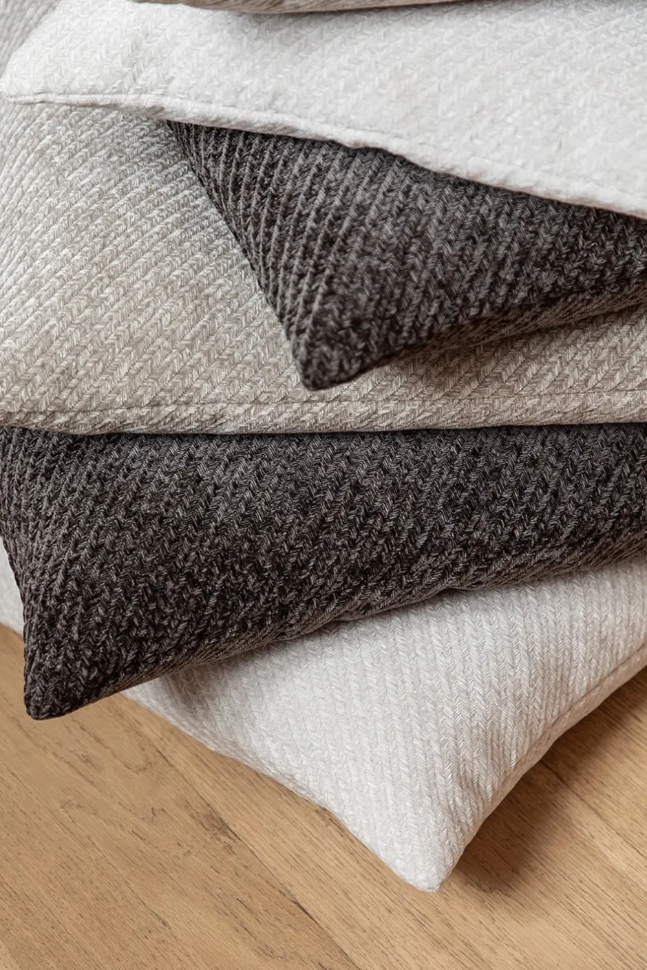 Specktrum Herringbone Pude, 45x45 cm* Puder