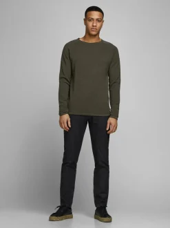 Jack&Jones Hill Striktrøje, , M* Strik
