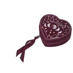 Maanesten Hjerte Smykkeskrin, Maroon