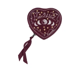 Maanesten Hjerte Smykkeskrin, Maroon