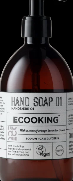 Discount Ecooking Håndsæbe 01, , 500 ml Orange/ Lavendel/ Rose