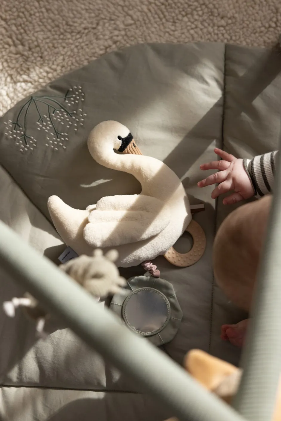 Sebra Hængende Svane Aktivitetslegetøj*Børn Babylegetøj