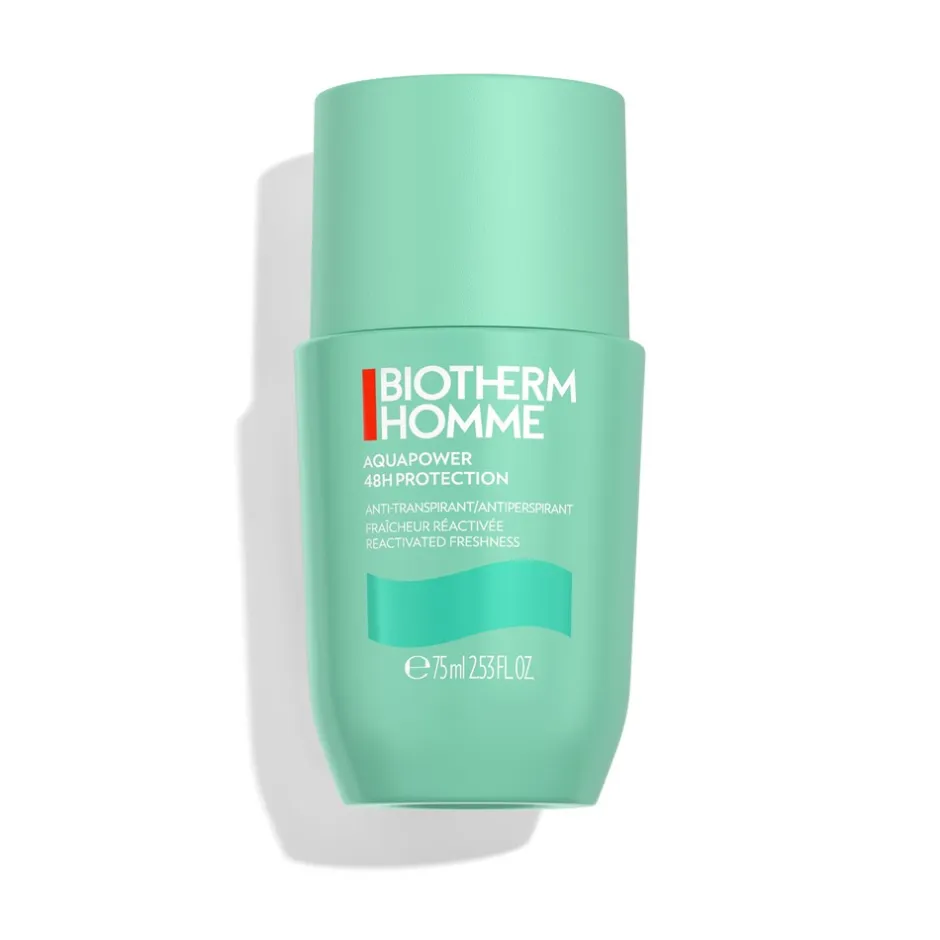 Biotherm Homme Aquapower Roll-On Deodorant, 75 ml* Deodorant|Deodorant