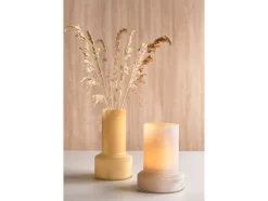 Outlet Villa Collection Hvils Vase, , 34 cm Honey