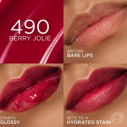 L'Oreal Paris Hyaluron Tint Lip Stain Serum, 490 Berry Julie