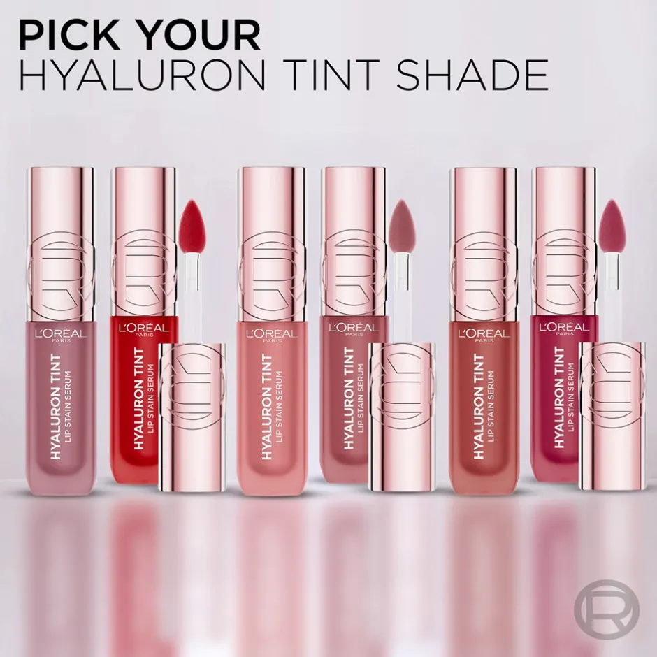 L'Oreal Paris Hyaluron Tint Lip Stain Serum, 490 Berry Julie