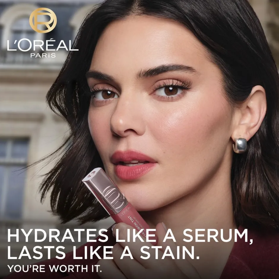 L'Oreal Paris Hyaluron Tint Lip Stain Serum,* Læber